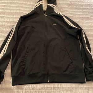 Men’s Nike Large black full zip warmup jacket